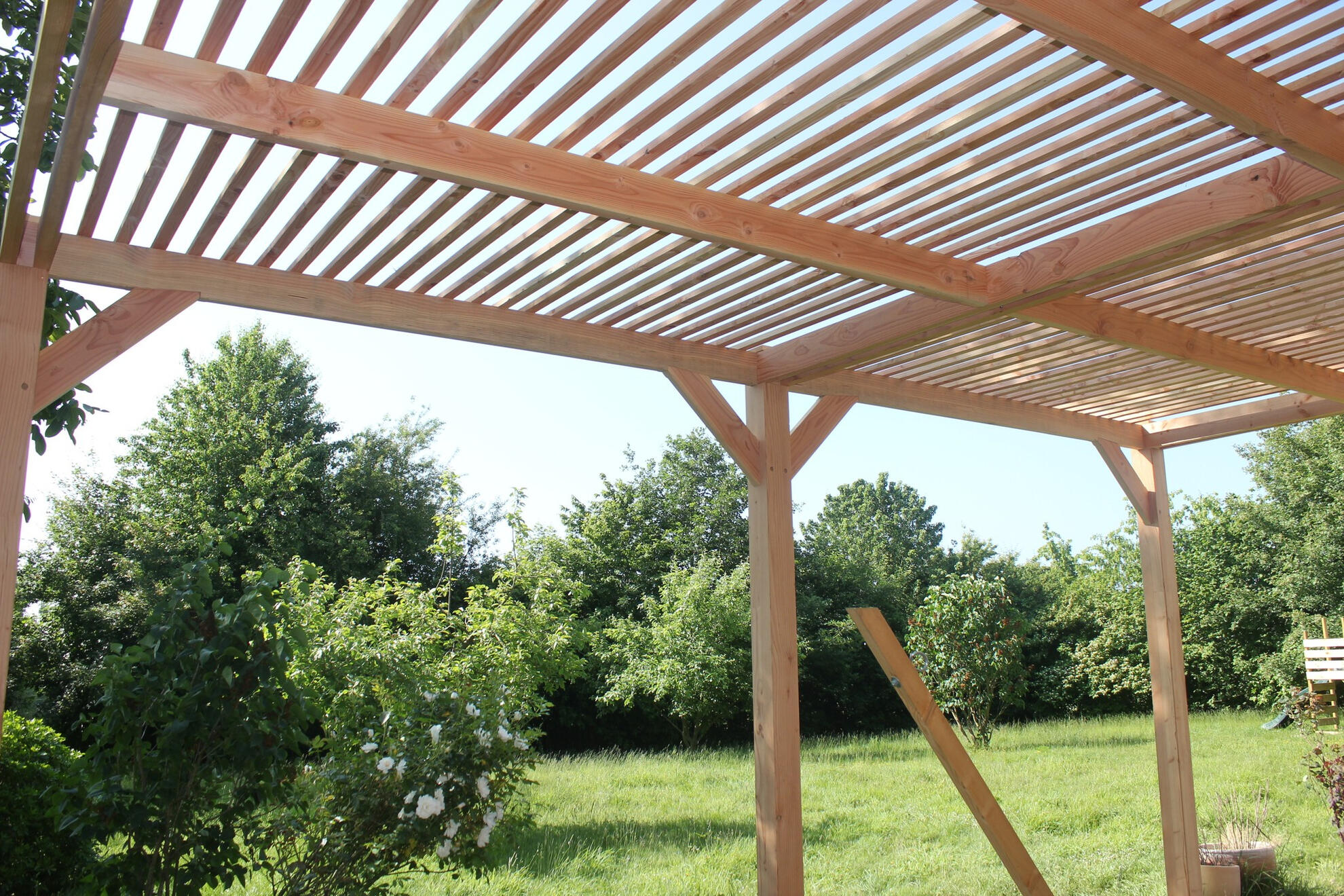 Pergola en douglas - Gévezé