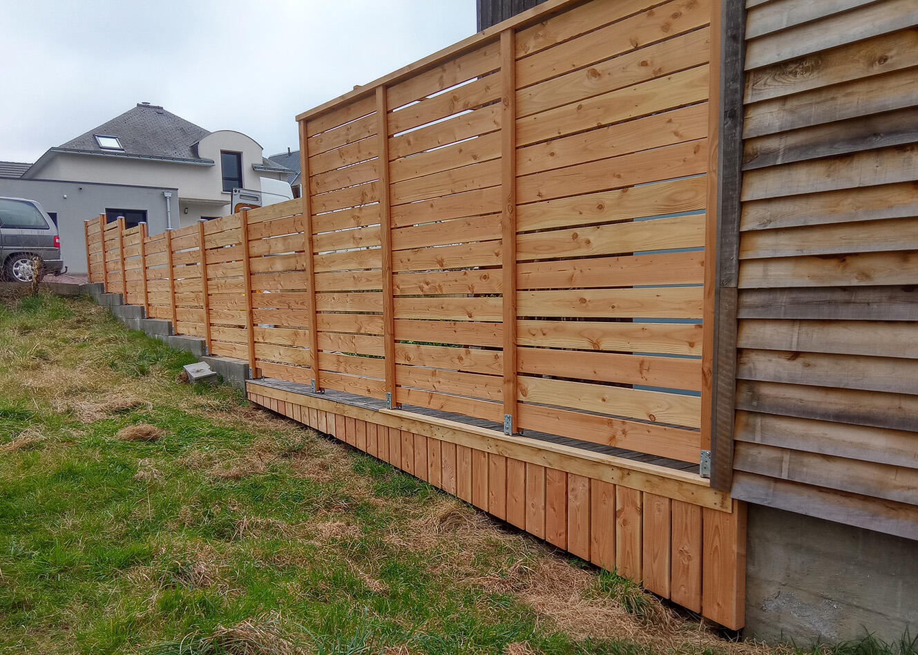 Palissade douglas - Saint Médard sur Ille